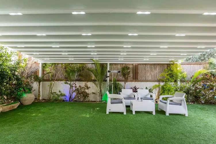 פרגולת אלומיניום